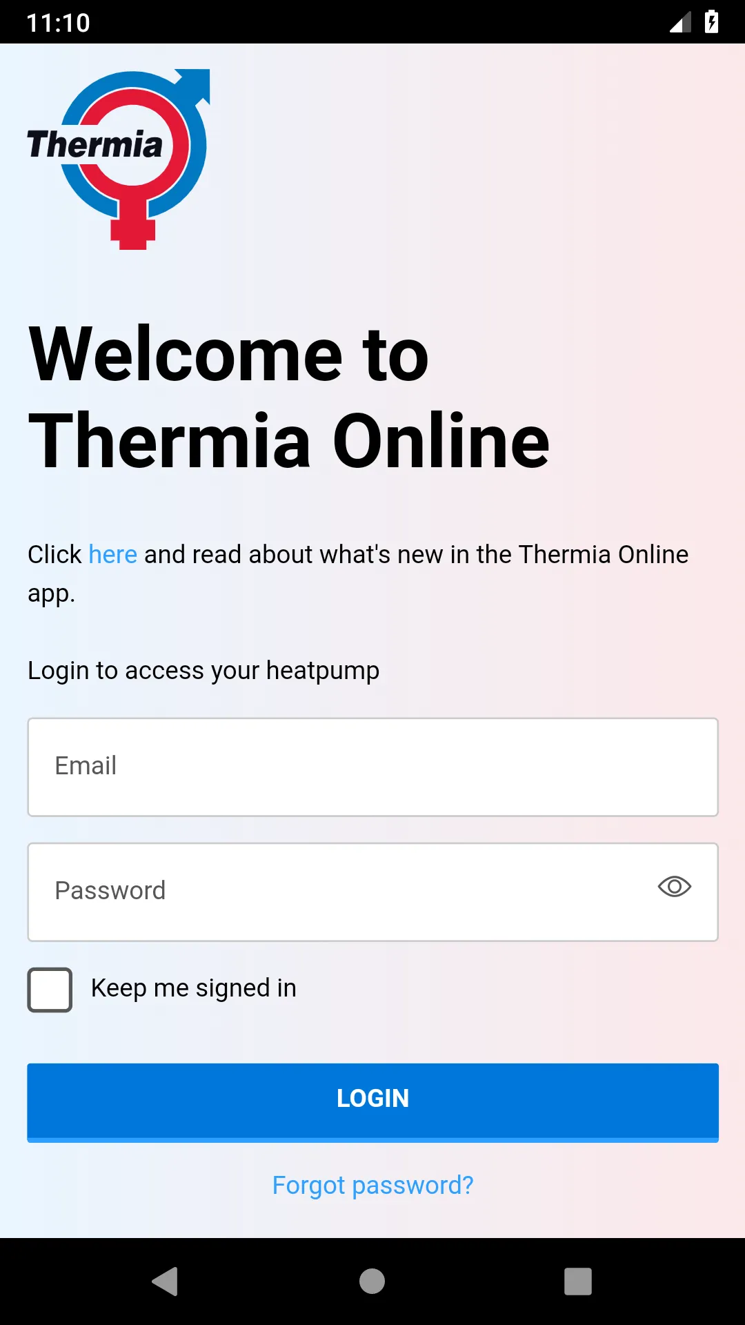 Thermia Online | Indus Appstore | Screenshot