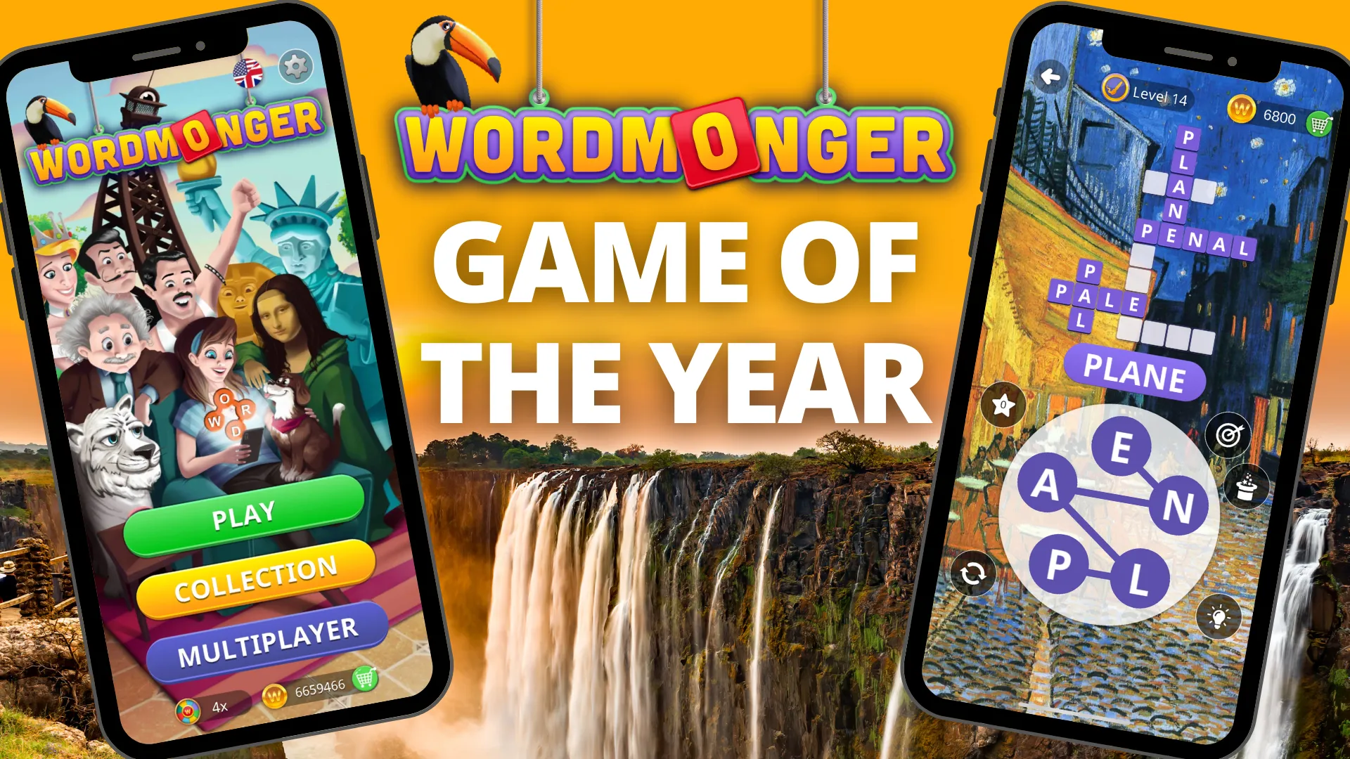 Wordmonger: Puzzles & Trivia | Indus Appstore | Screenshot