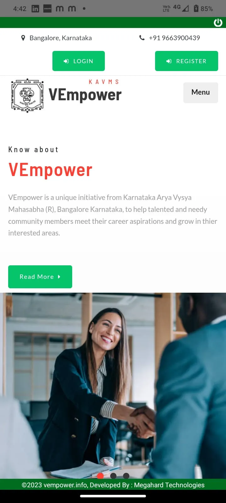 VEmpower | Indus Appstore | Screenshot