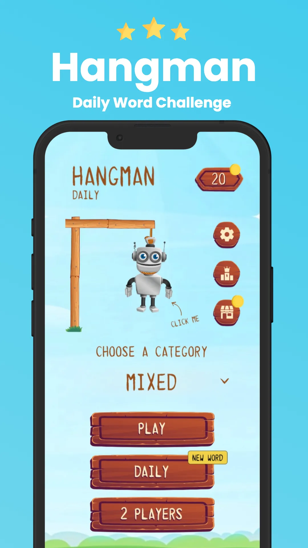 Hangman Daily | Indus Appstore | Screenshot