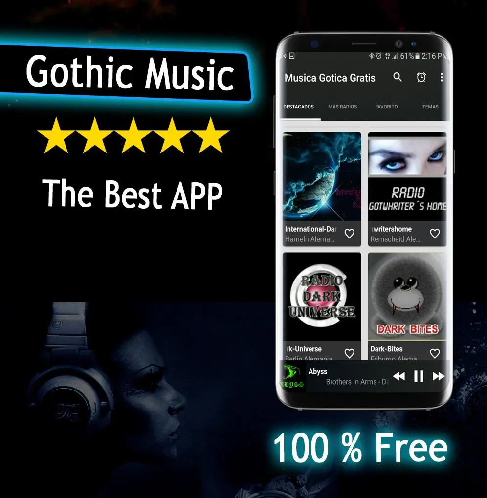 Gothic Music | Indus Appstore | Screenshot