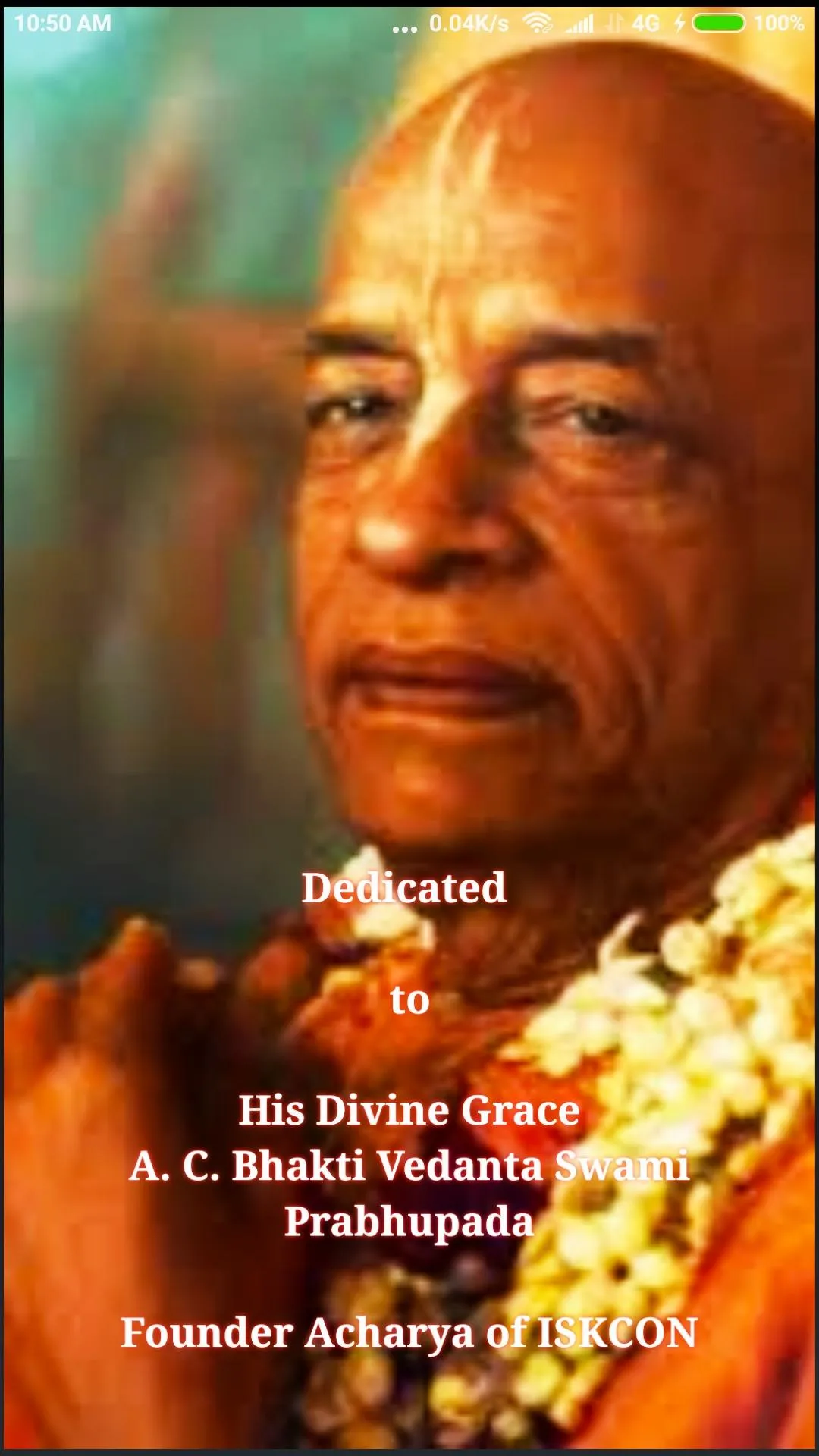 Srila Prabhupada Vani | Indus Appstore | Screenshot