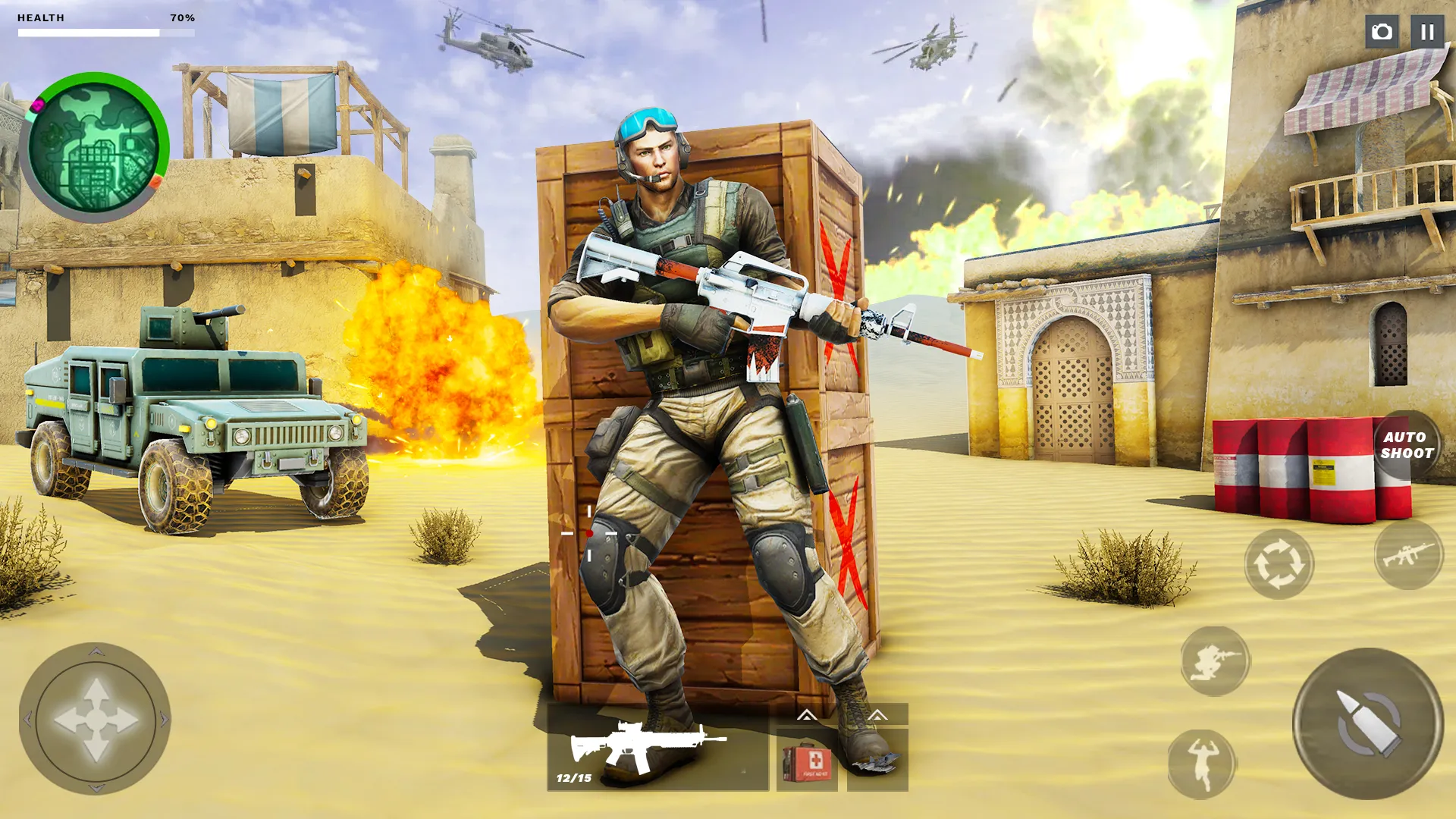 Commando Strike Shooting Games | Indus Appstore | Screenshot