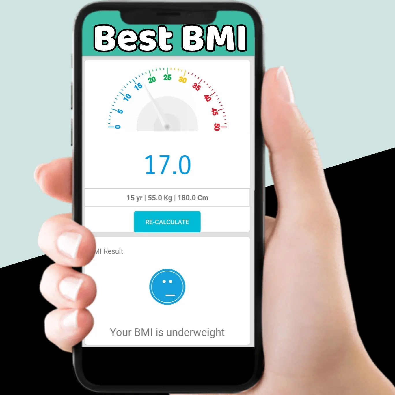 BMI Calculator For Men, Women | Indus Appstore | Screenshot