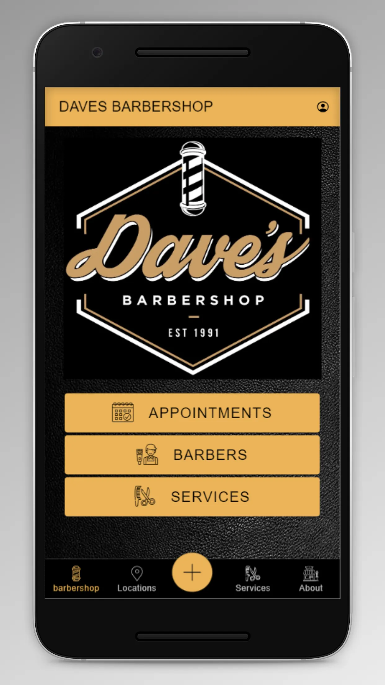 DAVES BARBERS APPOINTMENTS | Indus Appstore | Screenshot