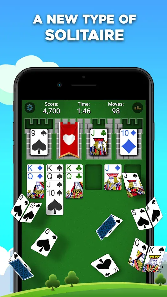 Castle Solitaire: Card Game | Indus Appstore | Screenshot