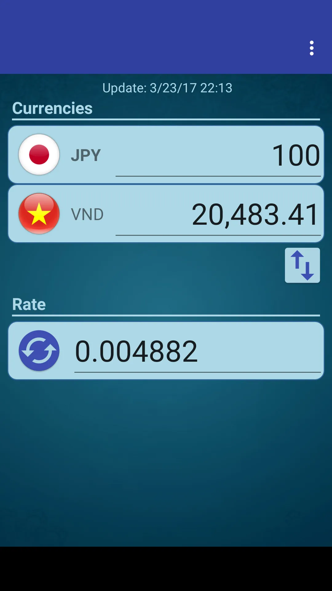 Japan Yen x Vietnamese Dong | Indus Appstore | Screenshot