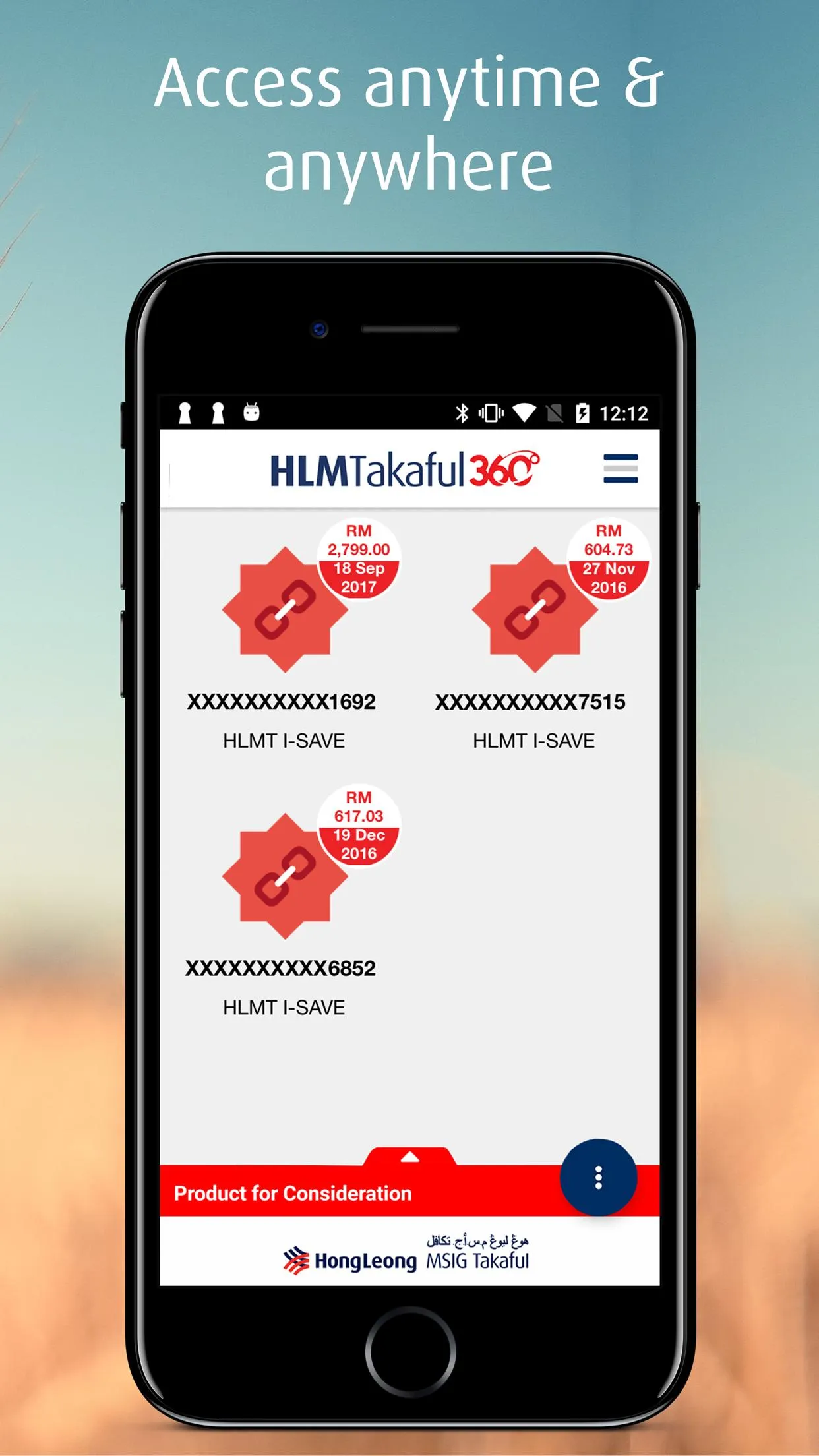 HLMT360° app by HLMSIG Takaful | Indus Appstore | Screenshot