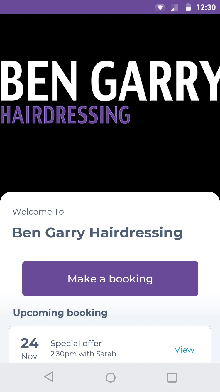 Ben Garry Hairdressing | Indus Appstore | Screenshot