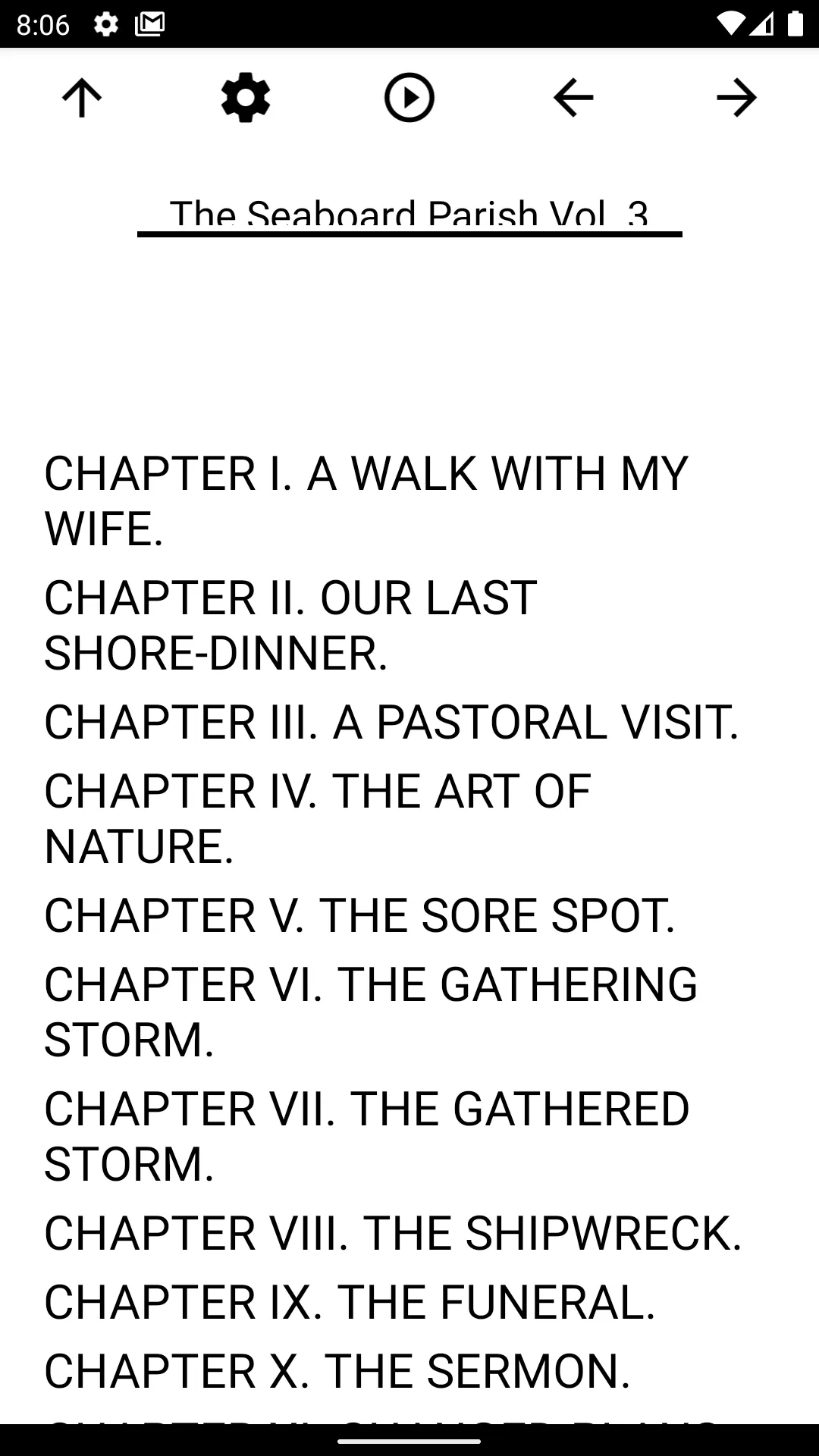 Book, The Seaboard Parish Vol. | Indus Appstore | Screenshot