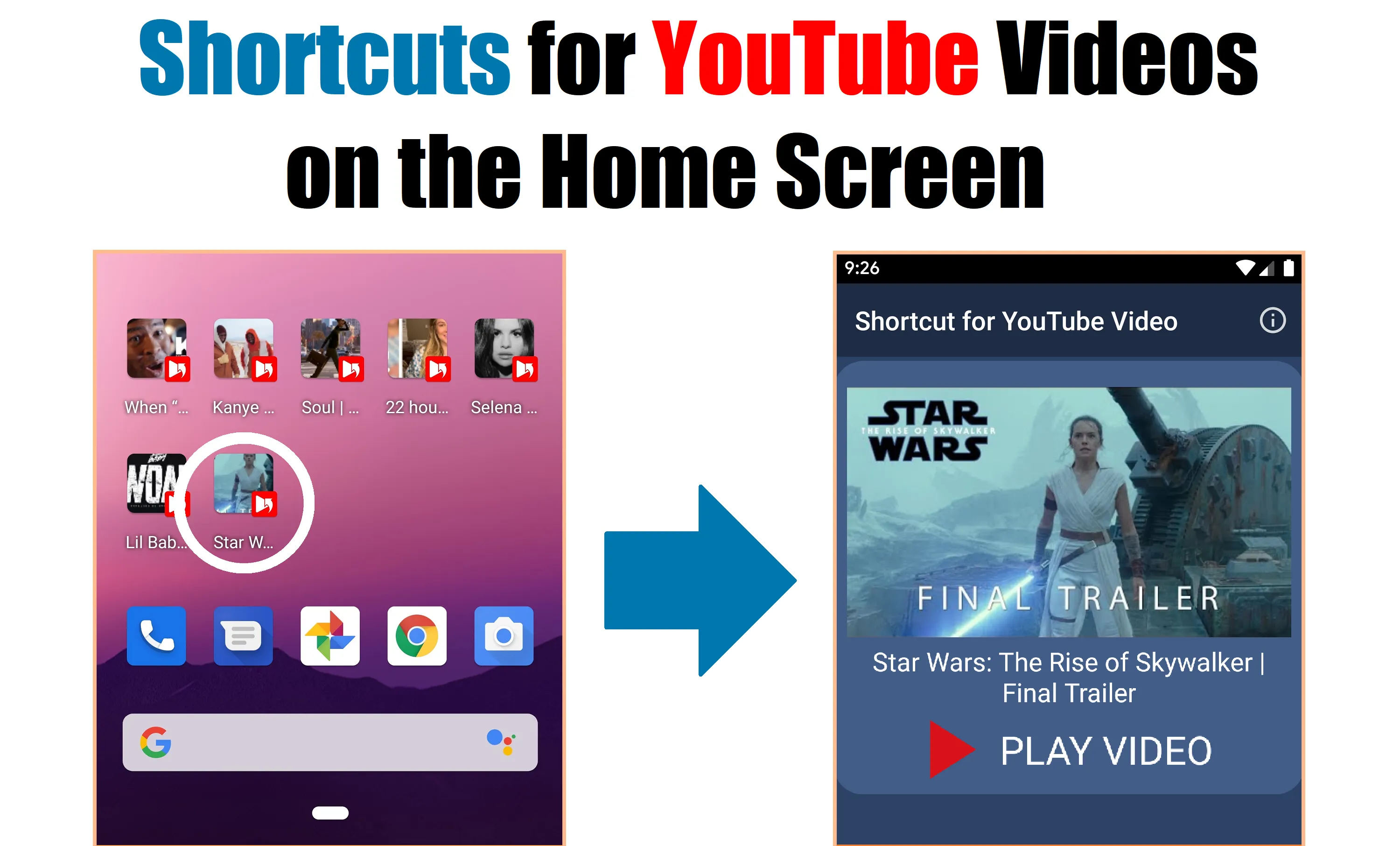 Shortcut for YouTube | Indus Appstore | Screenshot