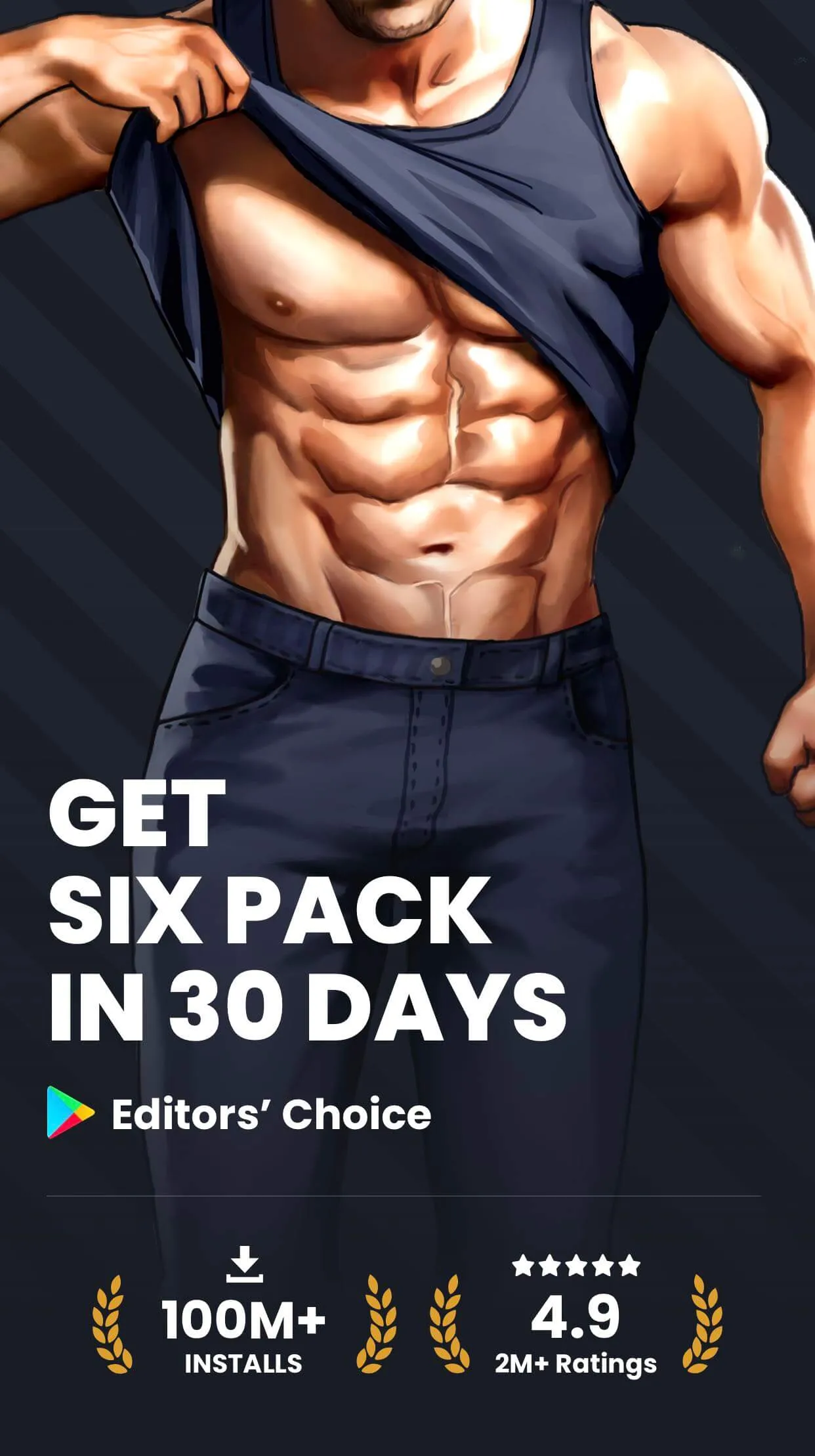 Six Pack in 30 Days | Indus Appstore | Screenshot