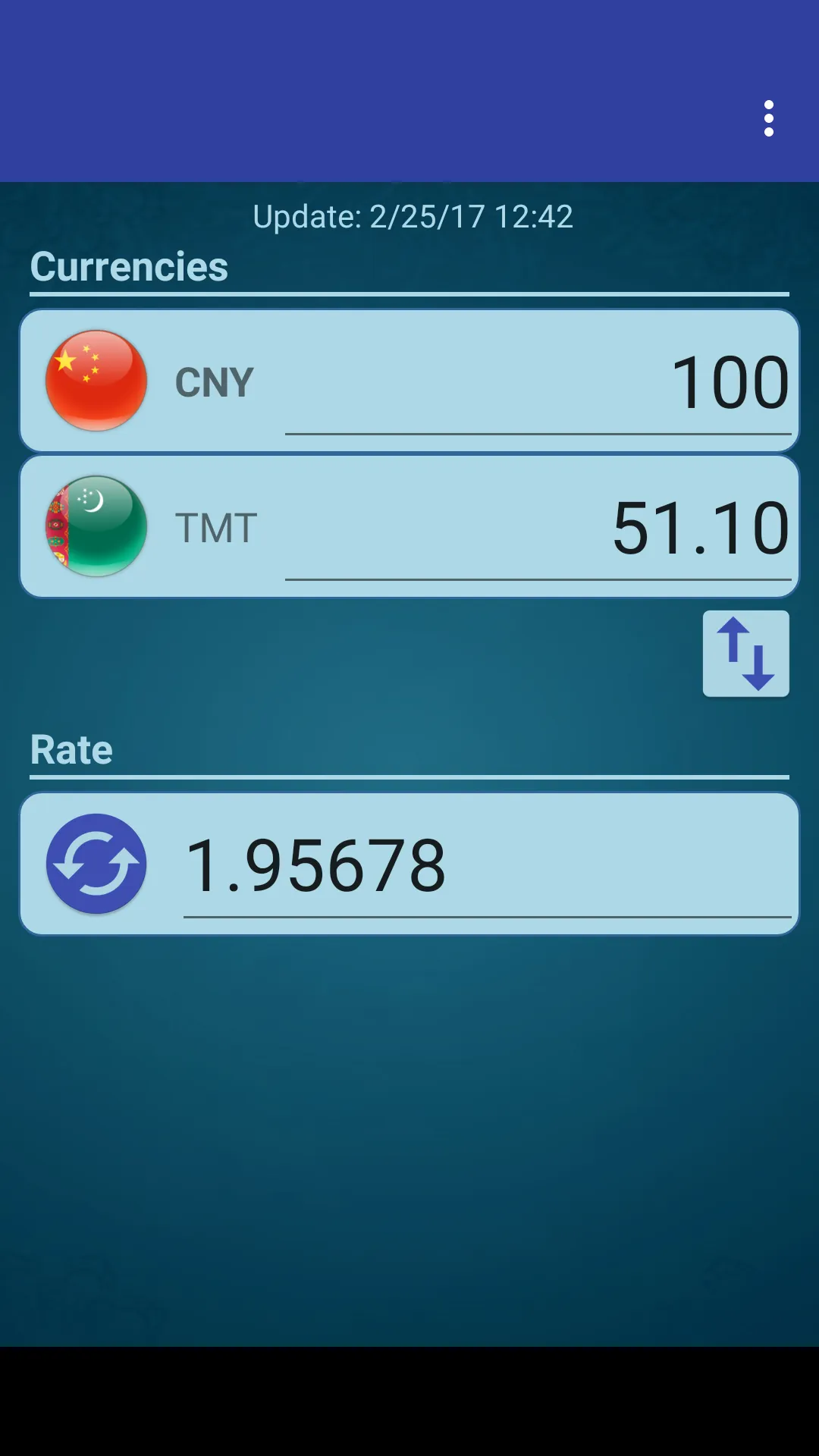 CHN Yuan x Turkmenist. N Manat | Indus Appstore | Screenshot