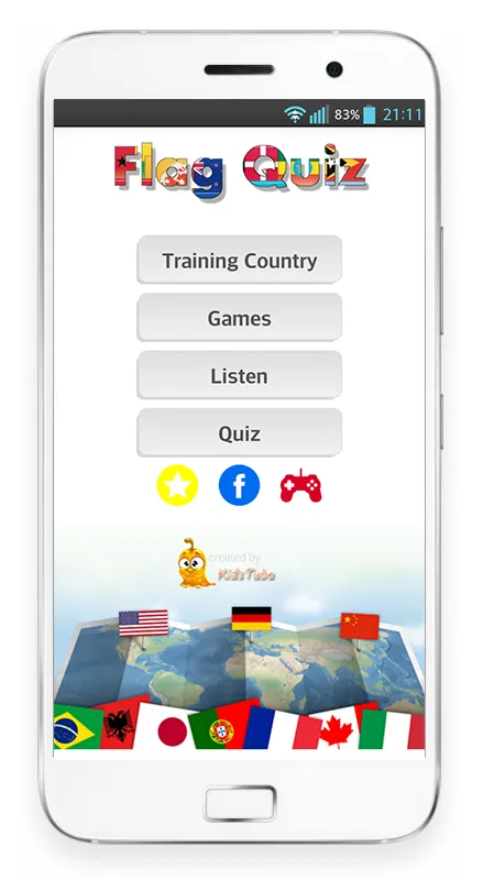 Learn Country - Flag Quiz | Indus Appstore | Screenshot