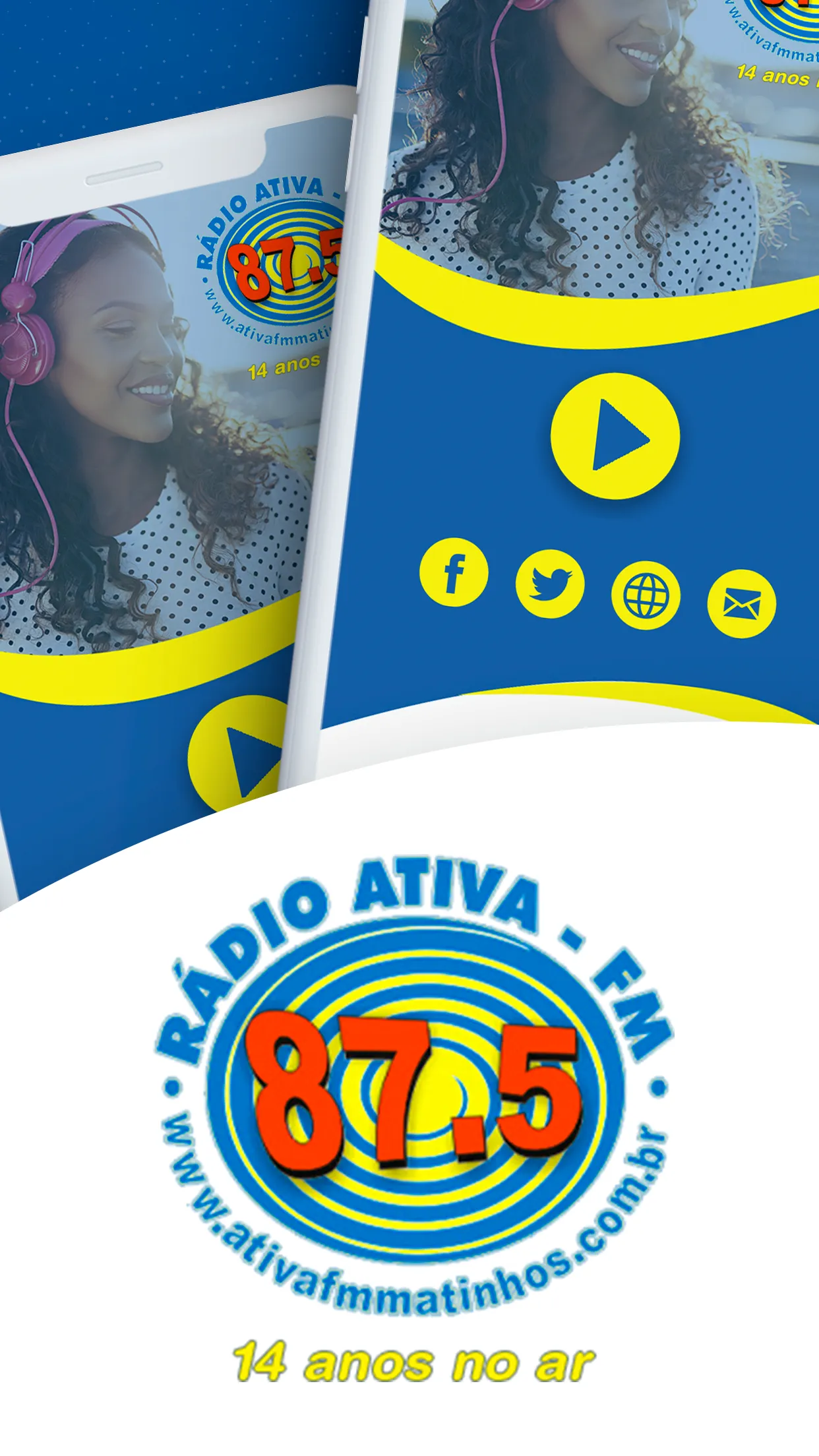 Ativa 87,5 FM | Indus Appstore | Screenshot