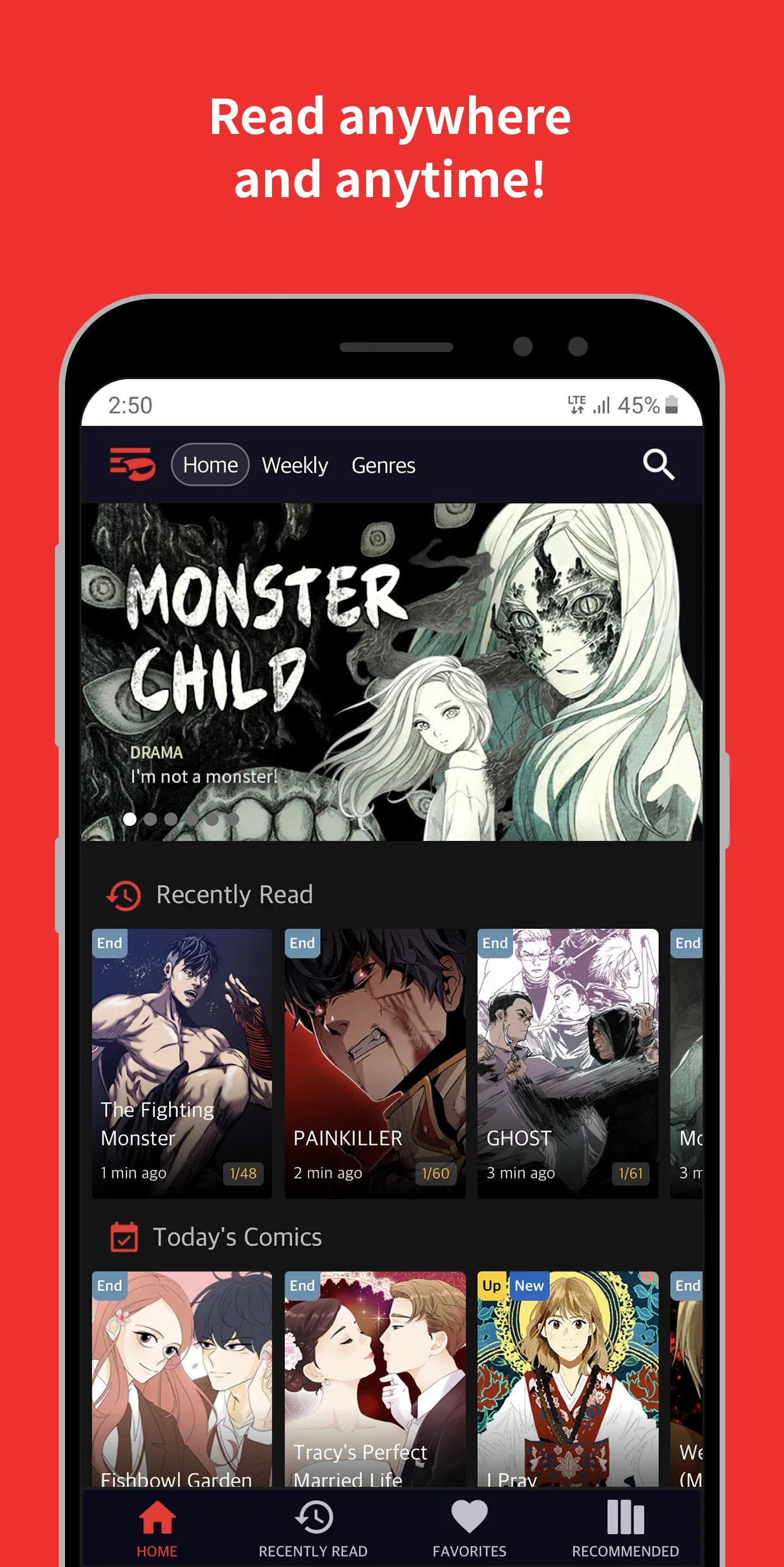 Toomics - Read Premium Comics | Indus Appstore | Screenshot