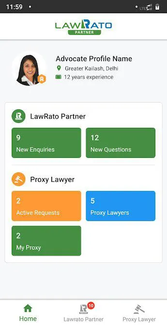 LawRato Partner | Indus Appstore | Screenshot