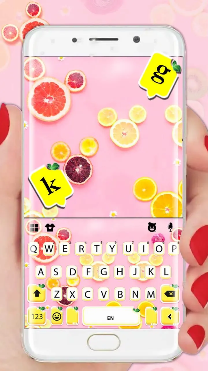 Fruity Messenger Theme | Indus Appstore | Screenshot