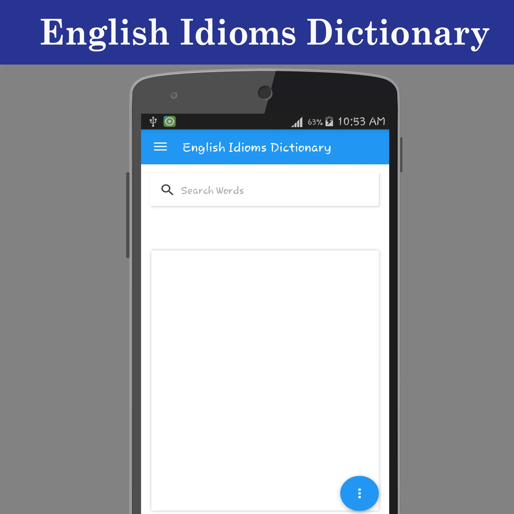 English Idioms Dictionary | Indus Appstore | Screenshot