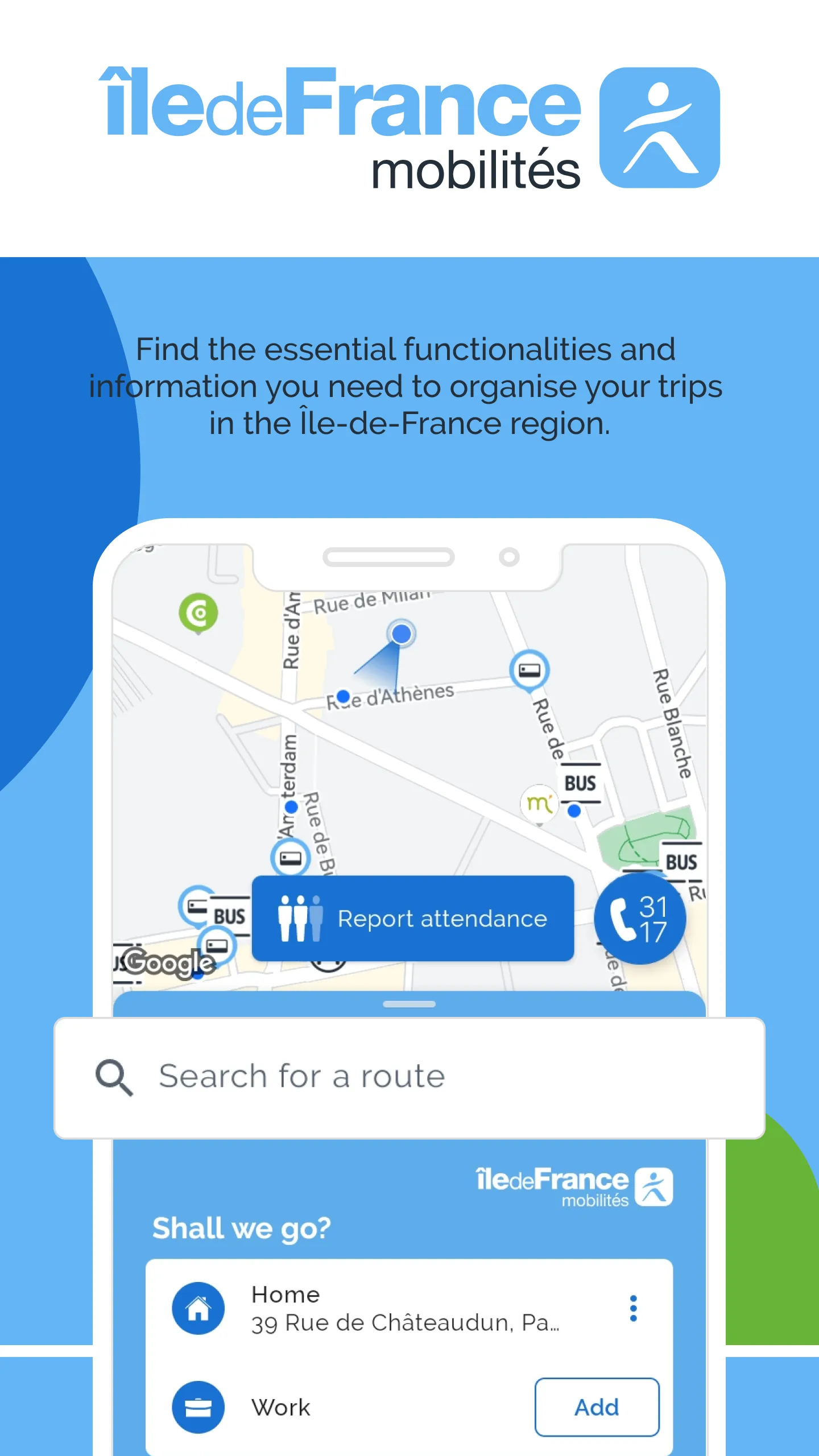 Île-de-France Mobilités | Indus Appstore | Screenshot
