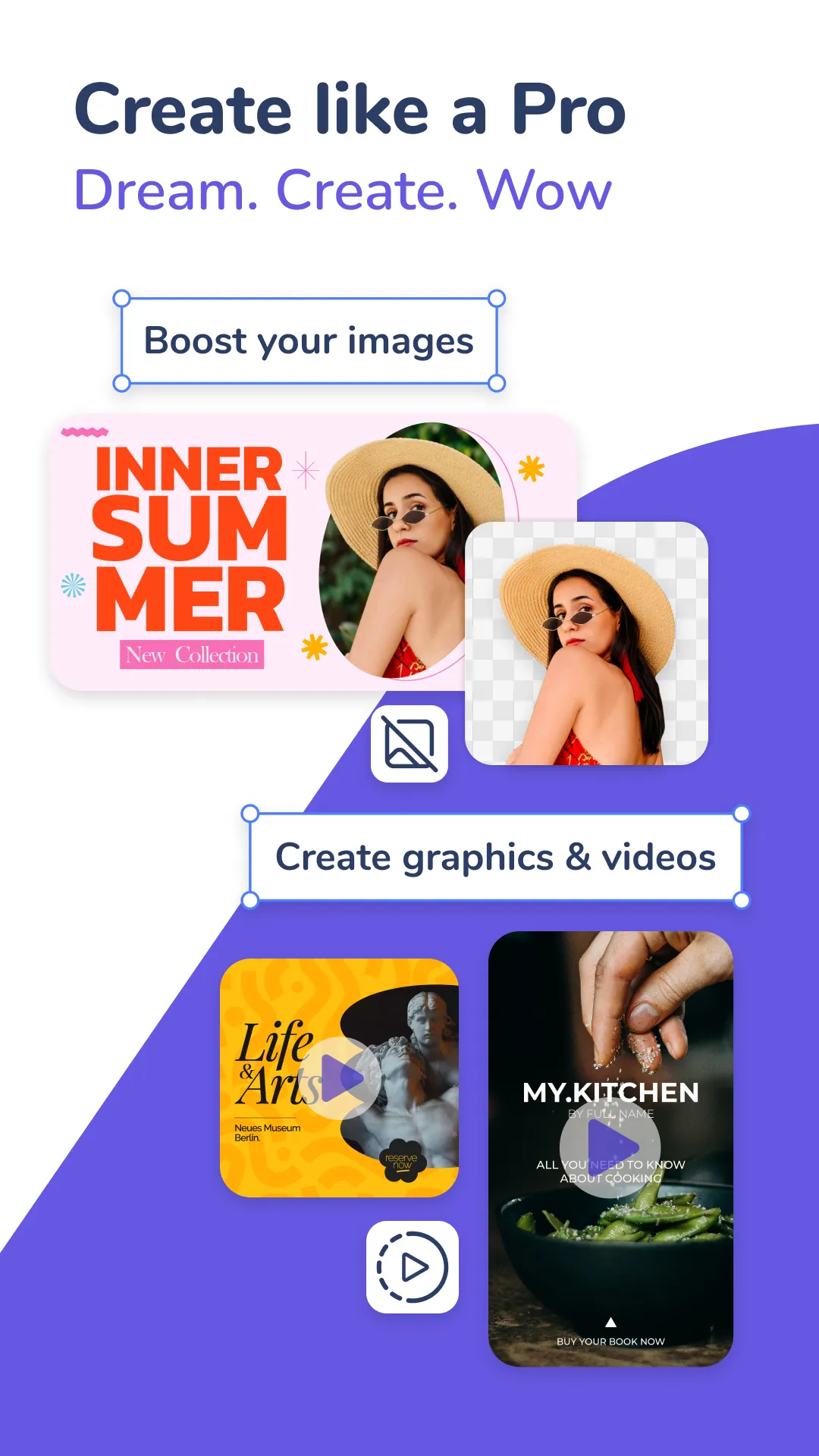 Social Post Maker & Design | Indus Appstore | Screenshot