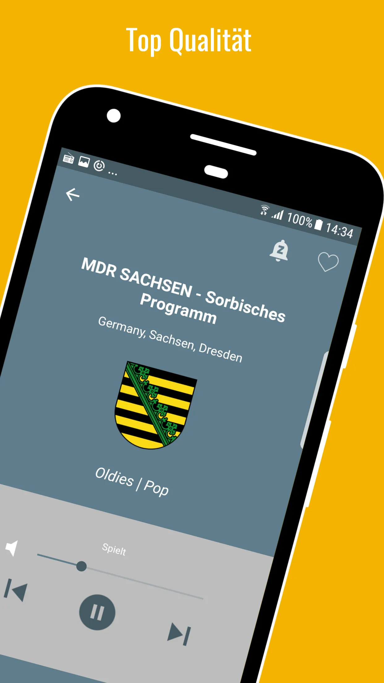 Radiosender Sachsen | Indus Appstore | Screenshot