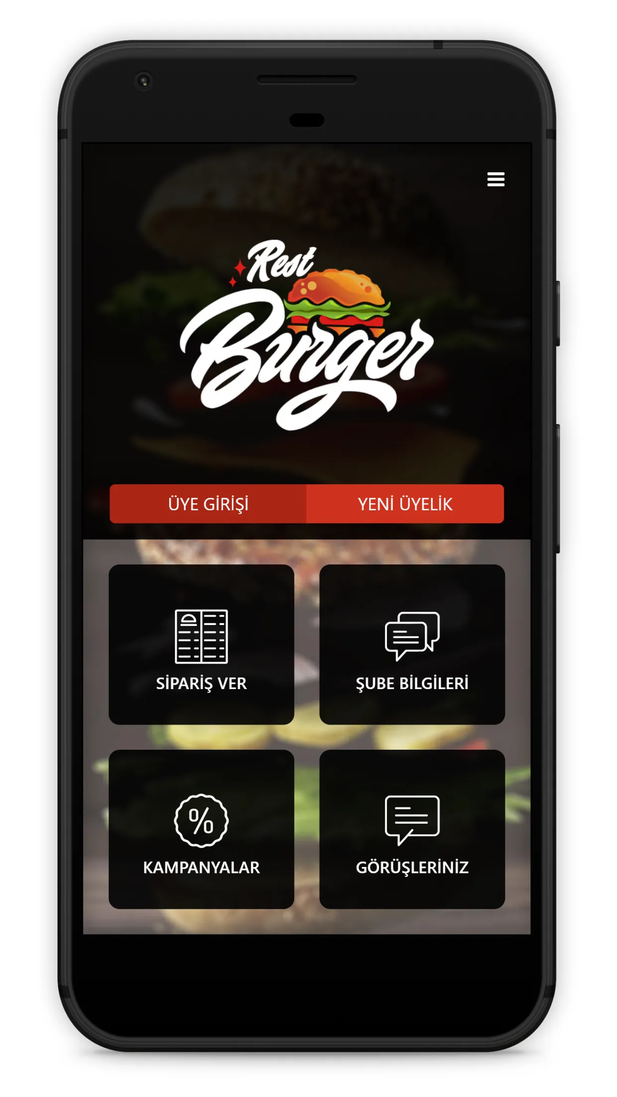 RestBurger | Indus Appstore | Screenshot