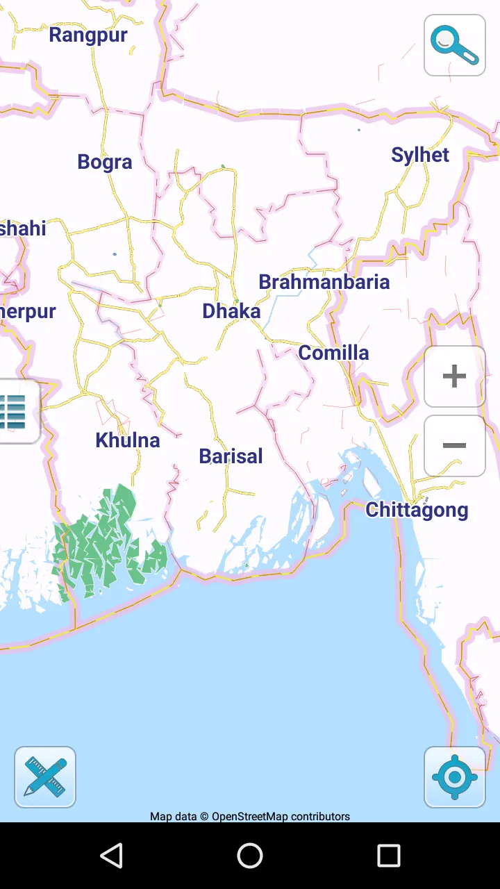 Map of Bangladesh offline | Indus Appstore | Screenshot