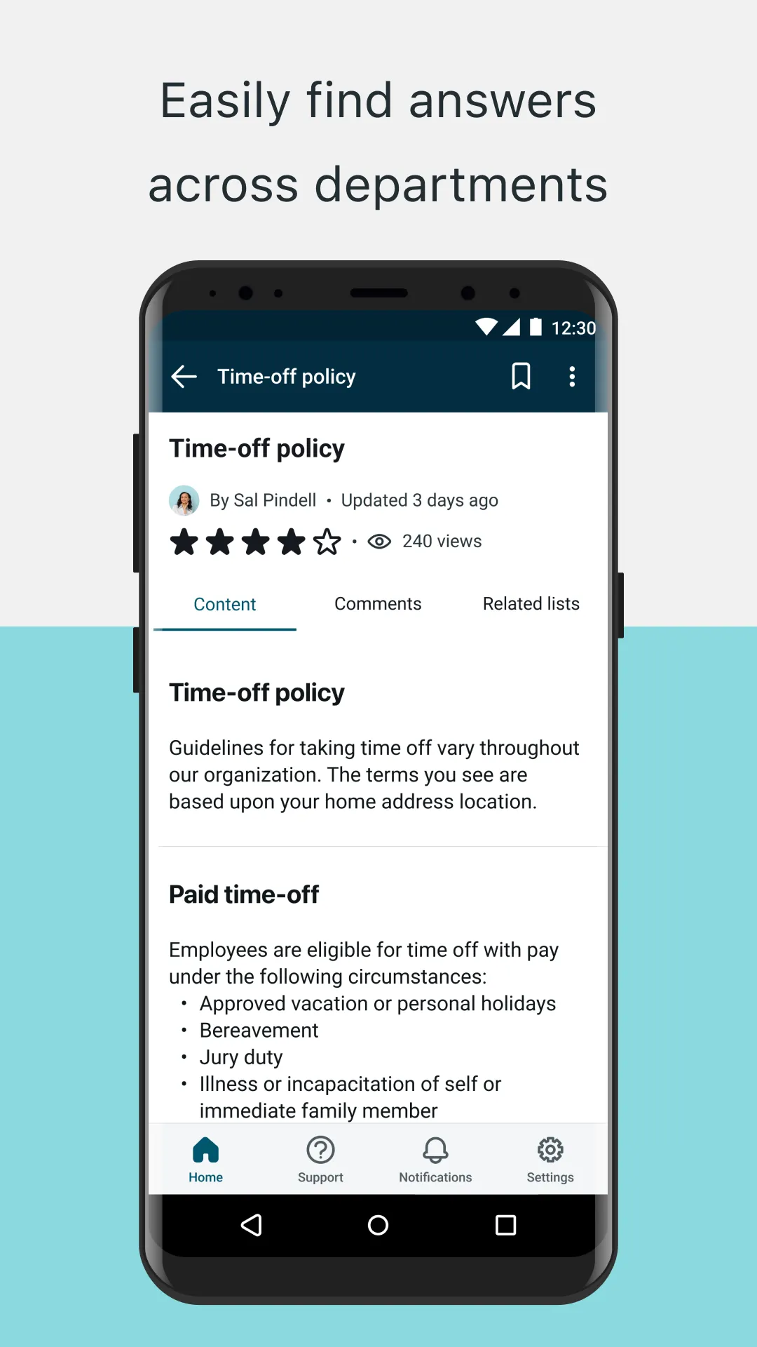Now Mobile for BlackBerry | Indus Appstore | Screenshot