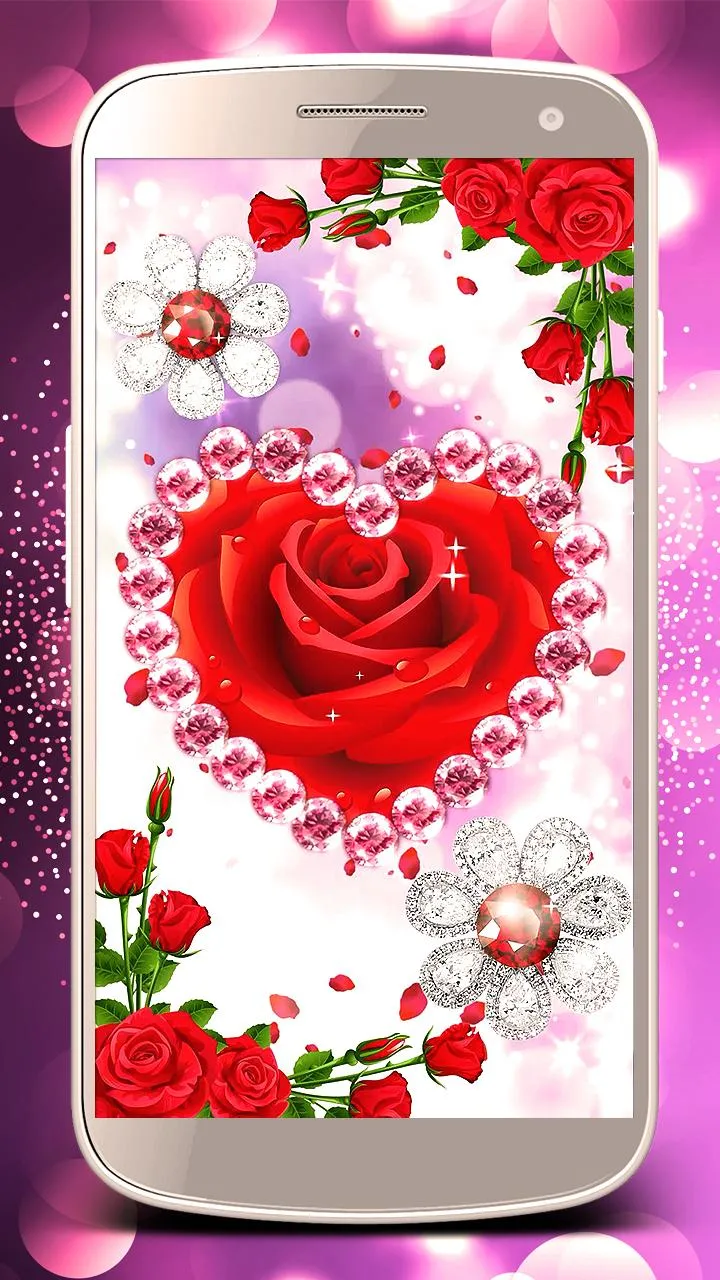 Diamond live wallpaper – glitt | Indus Appstore | Screenshot