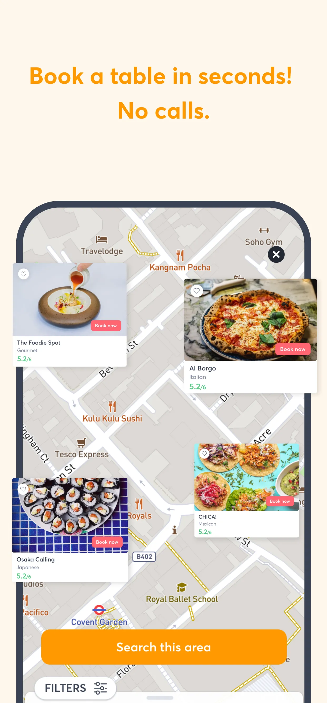 Quandoo: Restaurant Bookings | Indus Appstore | Screenshot