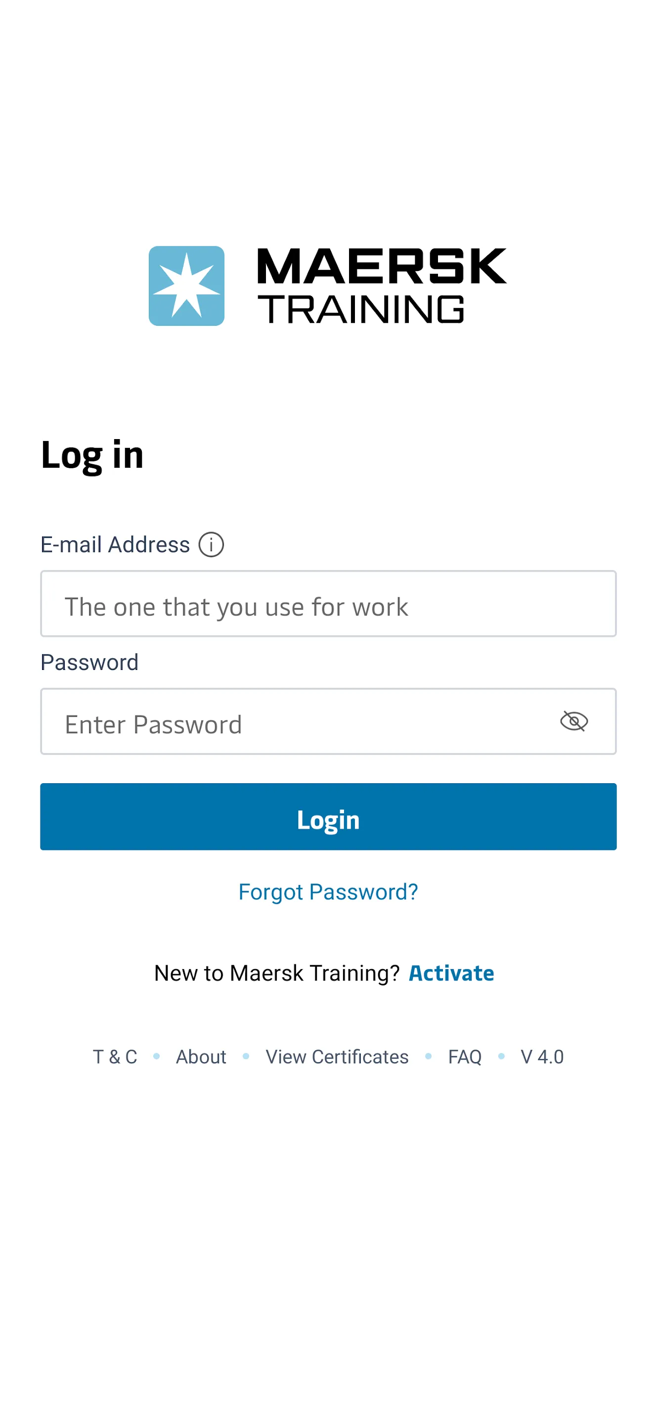 Maersk Training TMS | Indus Appstore | Screenshot