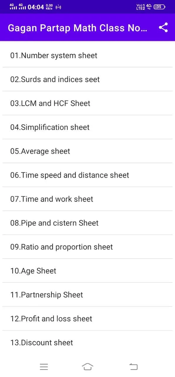 gagan pratap math class notes | Indus Appstore | Screenshot