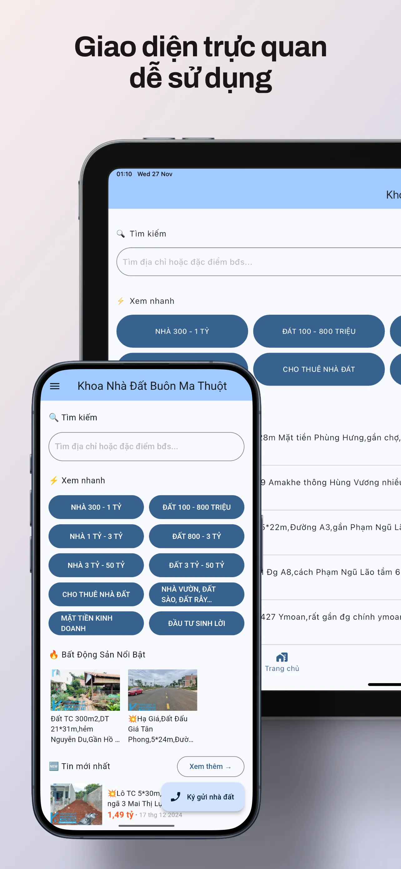 Khoa Nhà Đất BMT | Indus Appstore | Screenshot