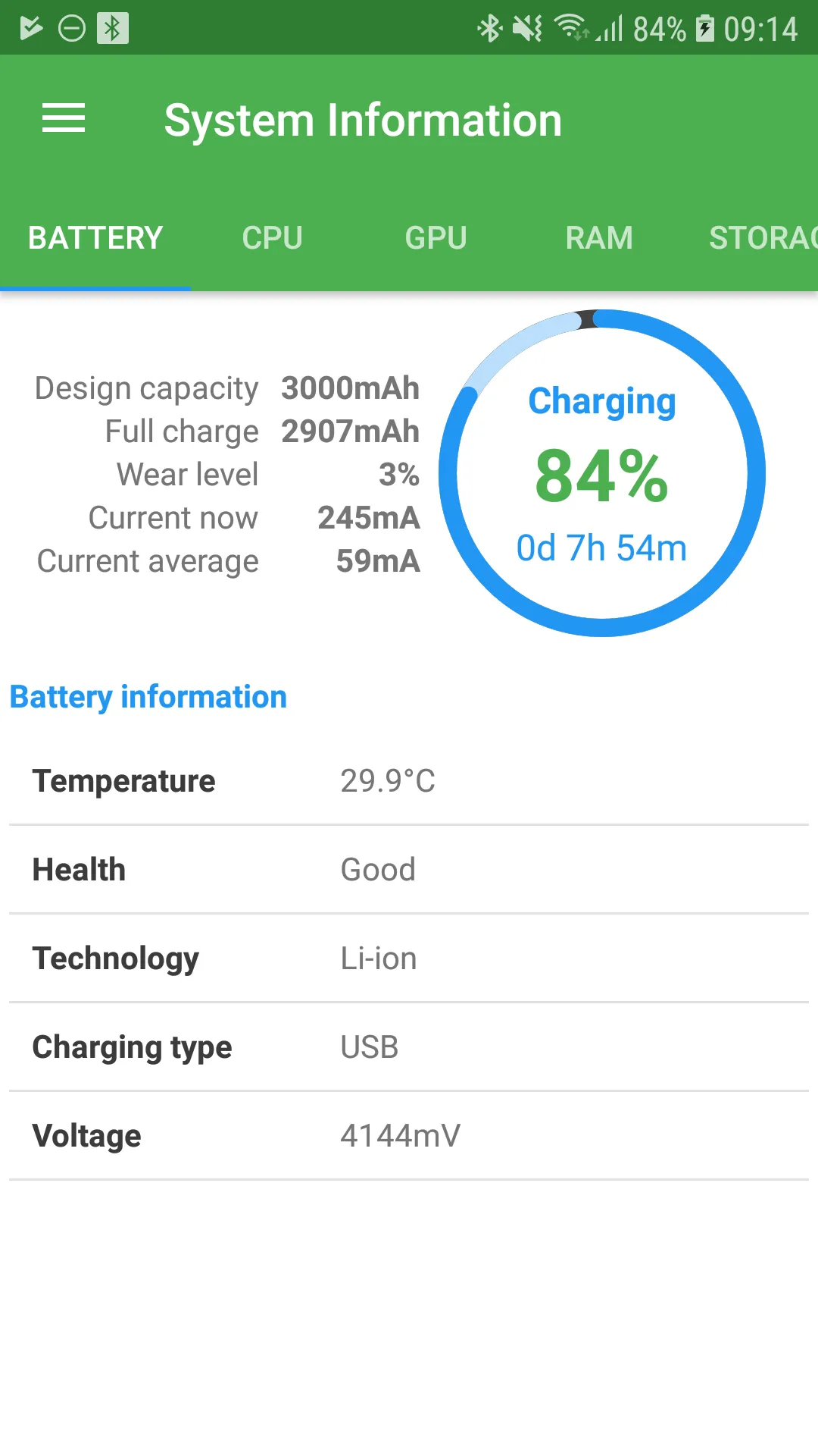 Battery Wear Level: Measuring | Indus Appstore | Screenshot