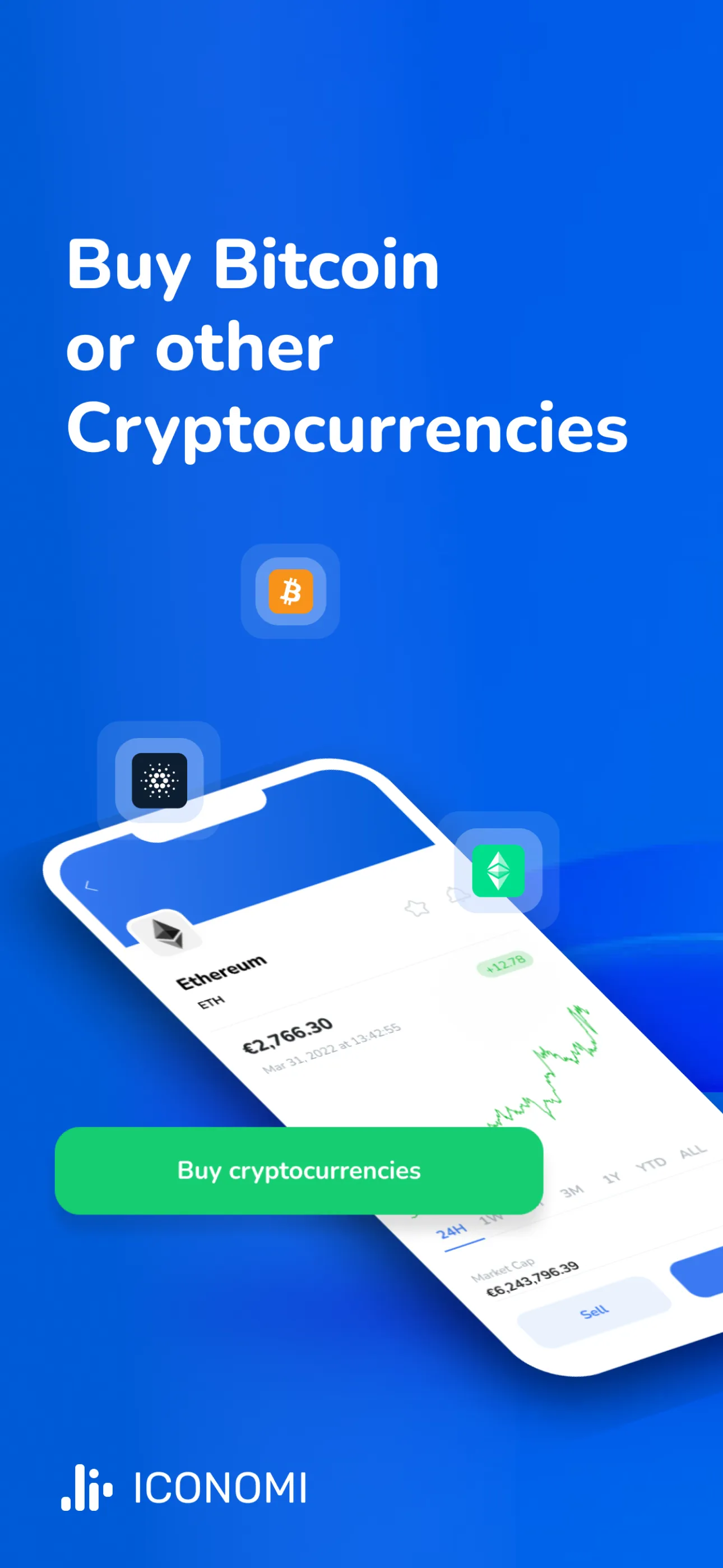 ICONOMI: Buy Bitcoin & Crypto | Indus Appstore | Screenshot