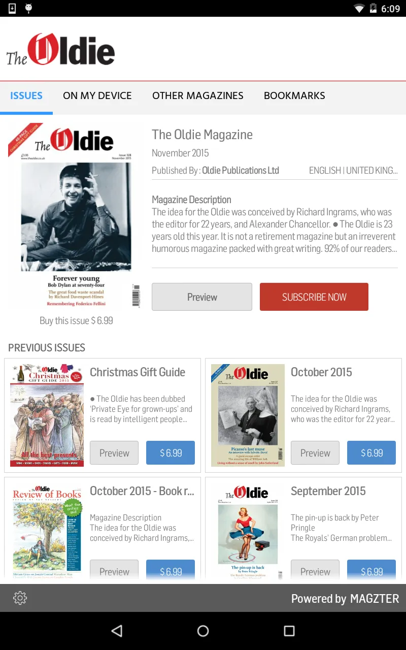 The Oldie Magazine | Indus Appstore | Screenshot