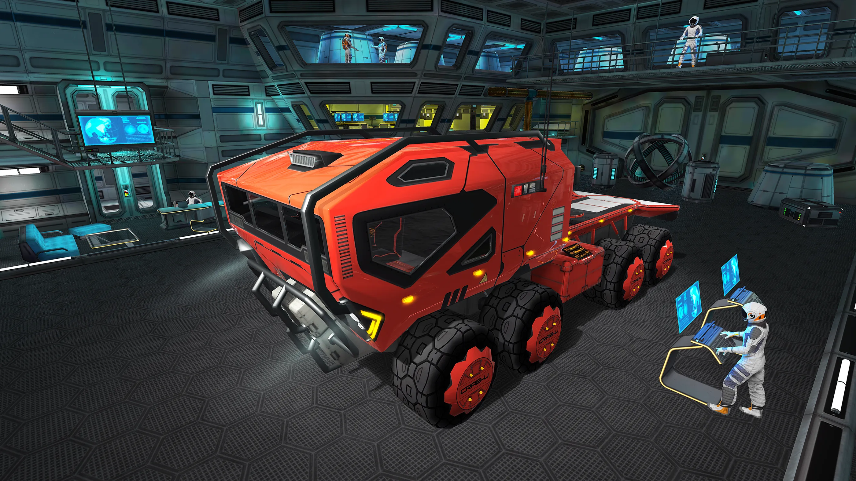 Moon Trucks 2073 | Indus Appstore | Screenshot