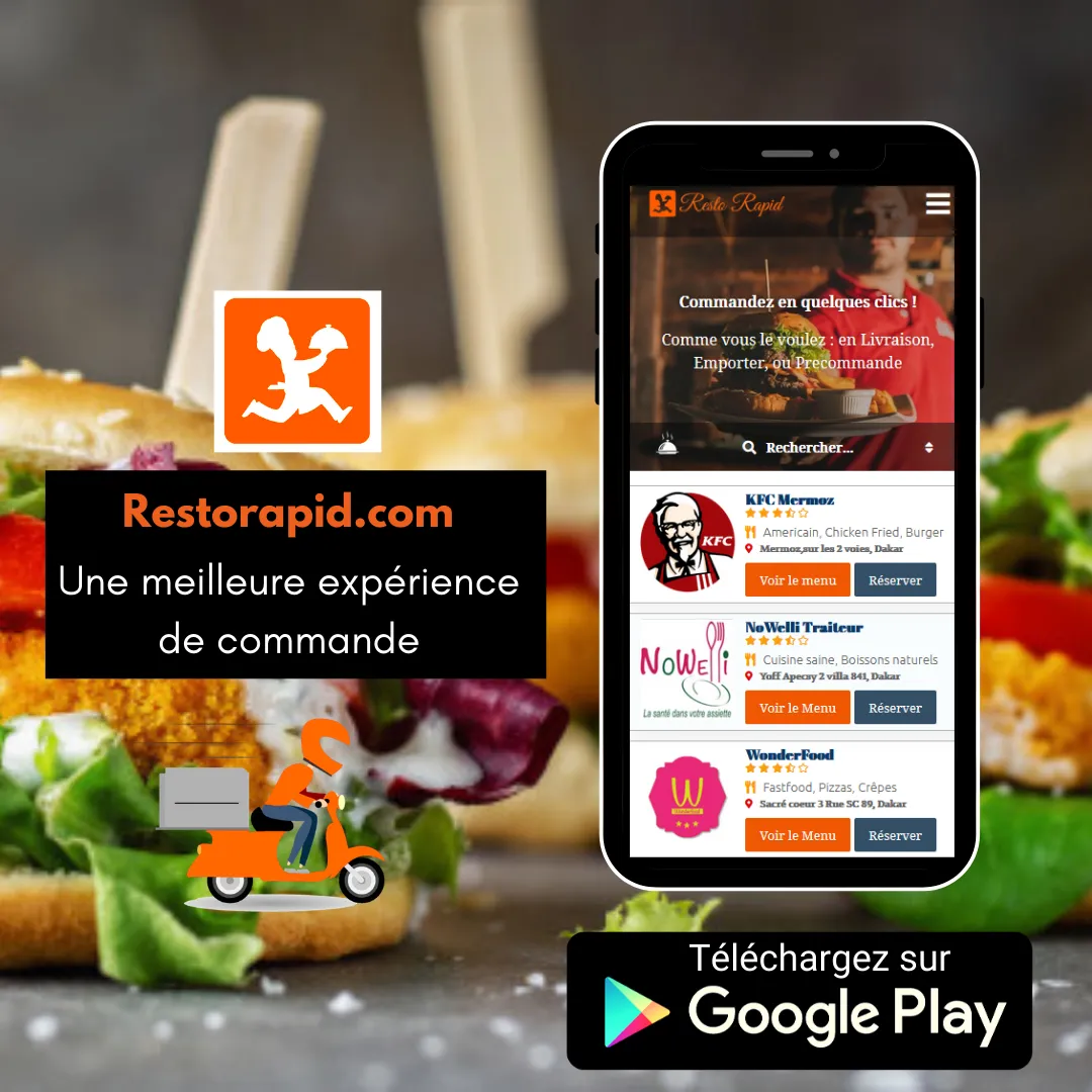 Resto Rapid - Les meilleurs re | Indus Appstore | Screenshot