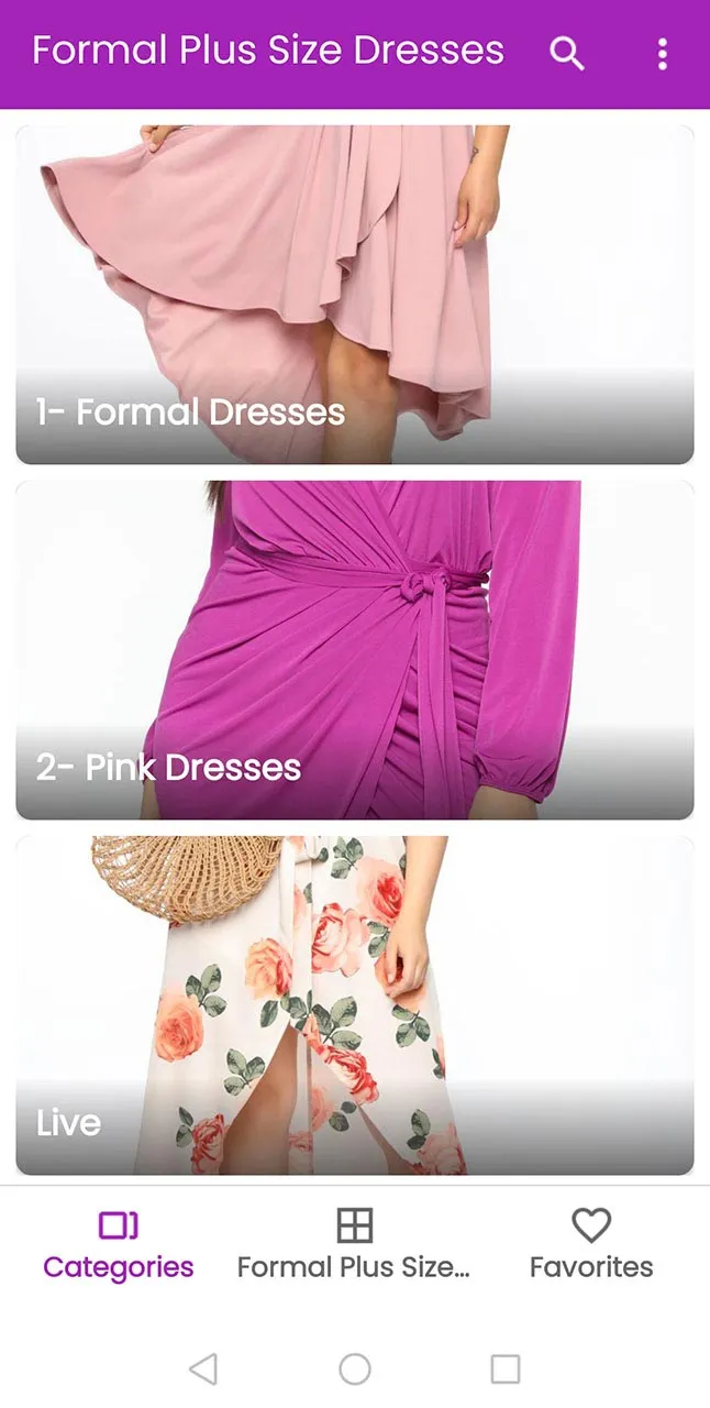 Plus Size Formal Dresses | Indus Appstore | Screenshot