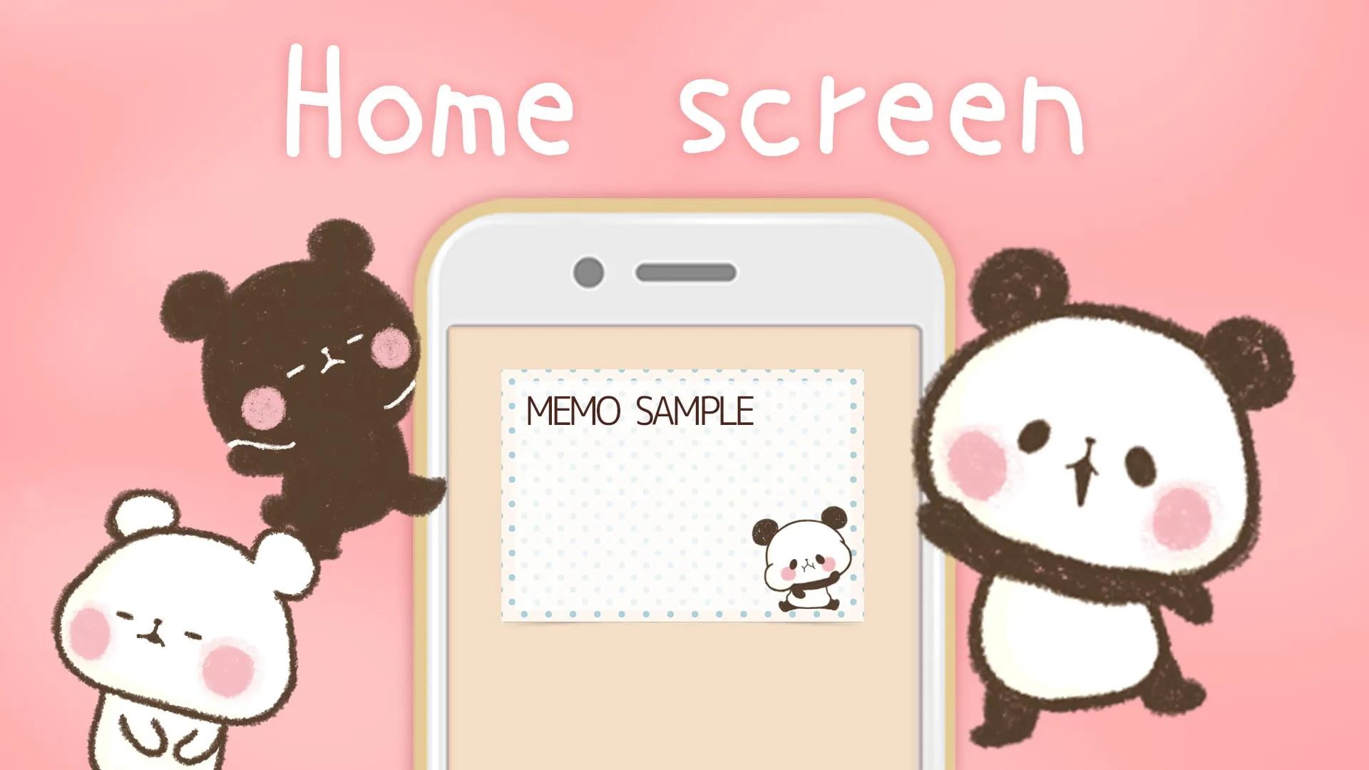 Note mini MOCHI MOCHI PANDA | Indus Appstore | Screenshot