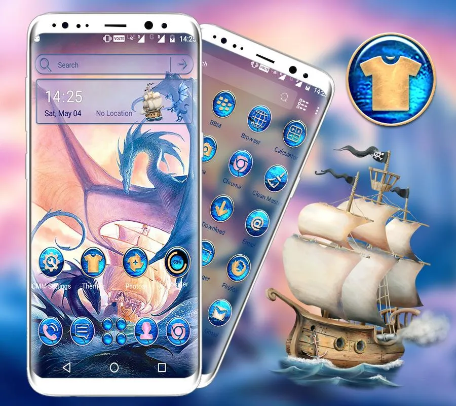 Dragons Fantasy Launcher Theme | Indus Appstore | Screenshot