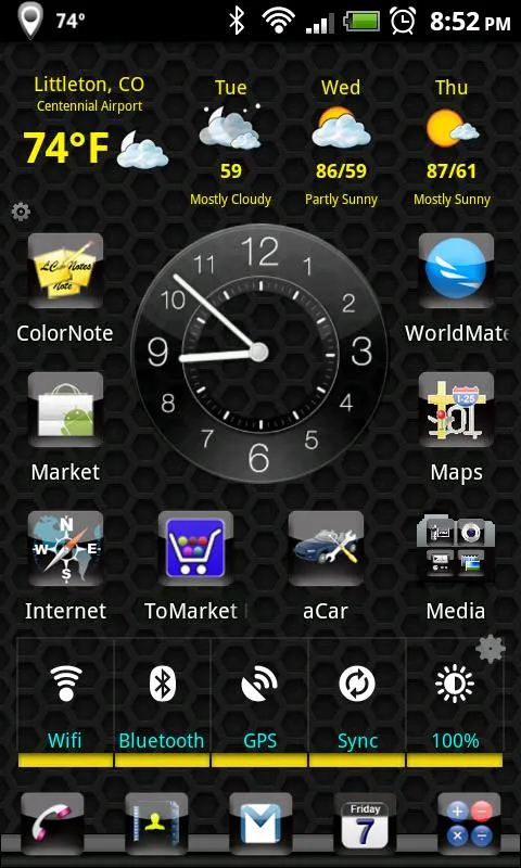 LC Black Theme | Indus Appstore | Screenshot