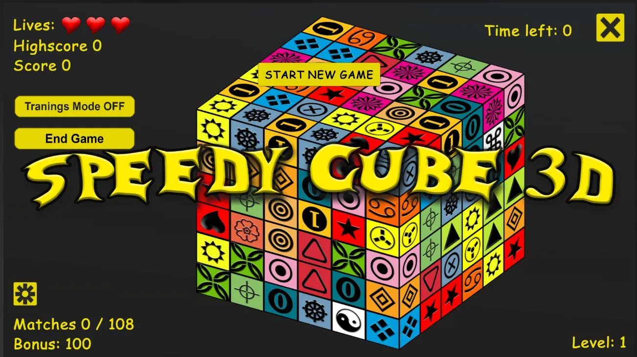 Speedy Cube 3D | Indus Appstore | Screenshot