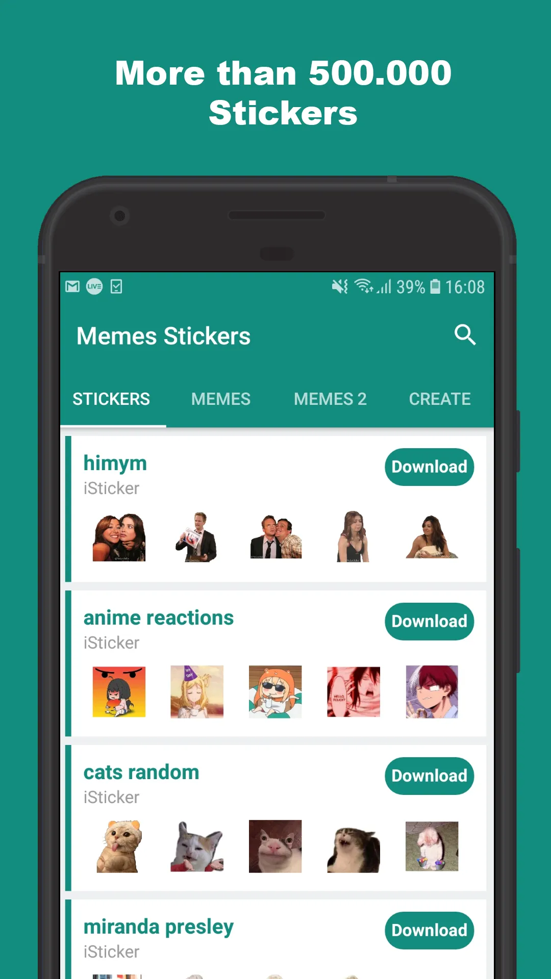 Animated stickers for WhatsApp | Indus Appstore | Screenshot