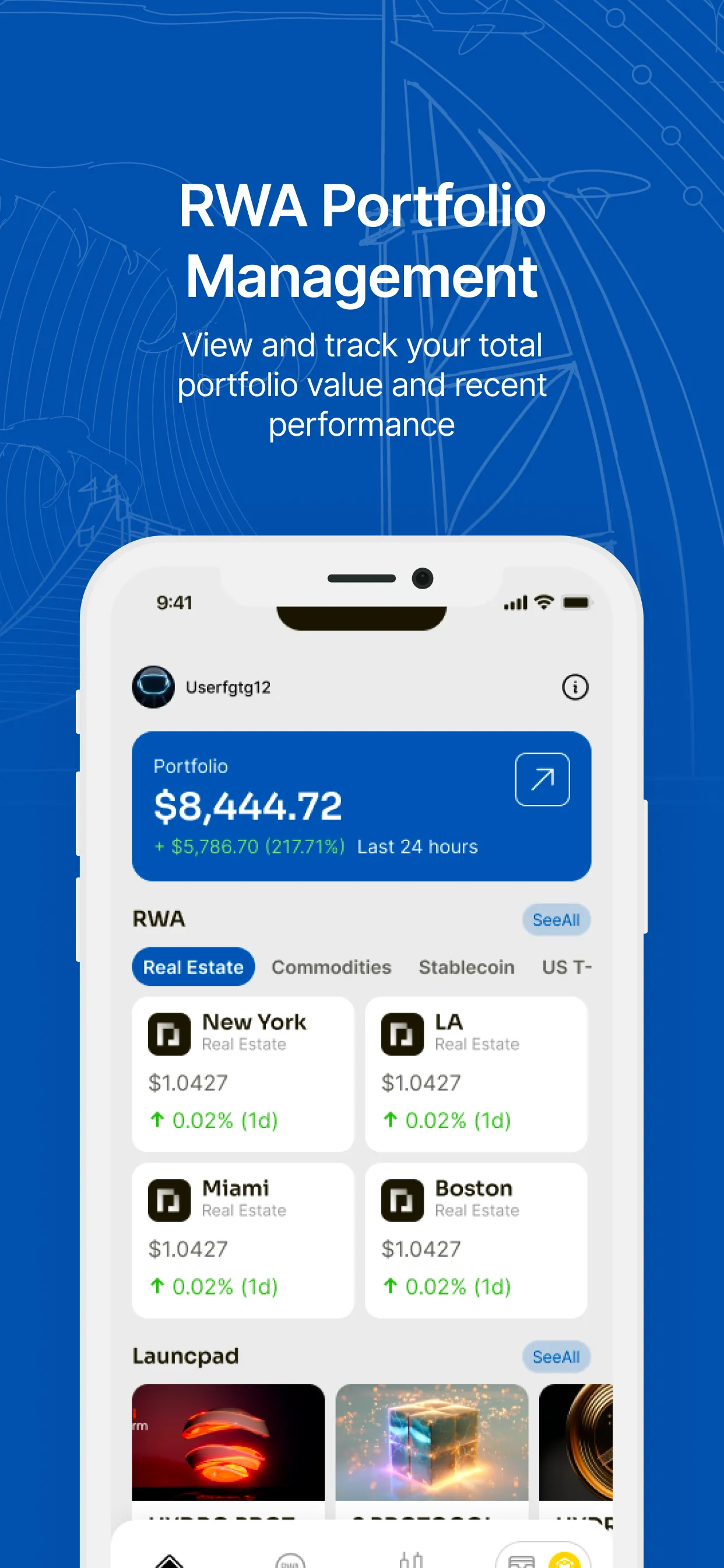 RWAX App - RWA Ecosystem | Indus Appstore | Screenshot