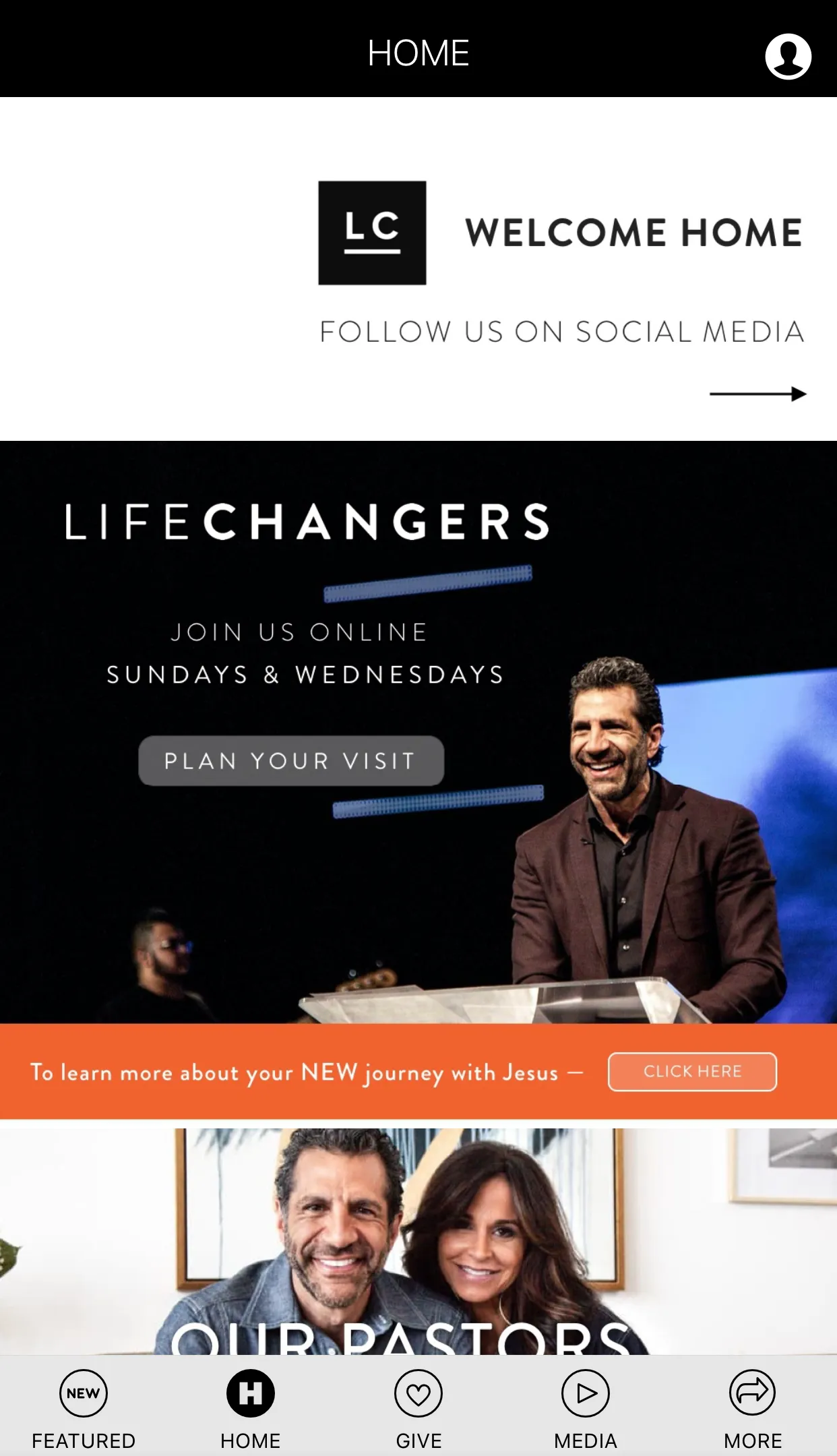 Life Changers Church App | Indus Appstore | Screenshot