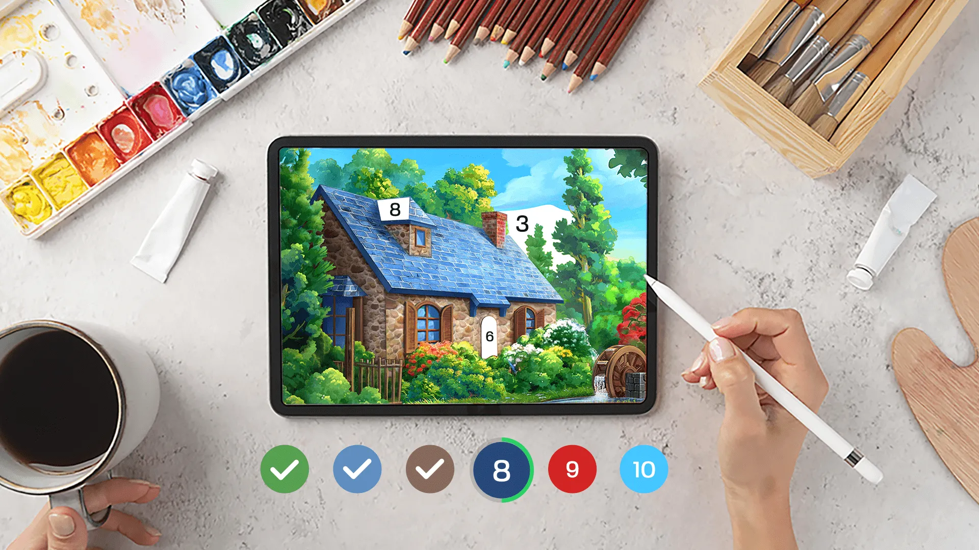 Tap Color Pro: Color By Number | Indus Appstore | Screenshot