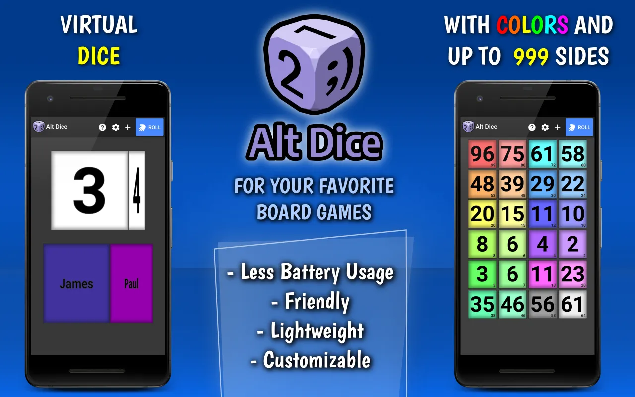 Dice Roller: Alt Dice | Indus Appstore | Screenshot