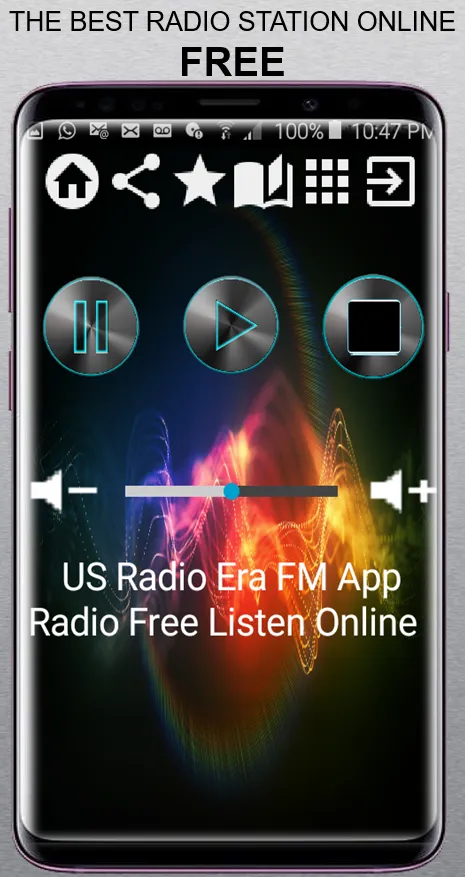 US Radio Era FM App Radio List | Indus Appstore | Screenshot